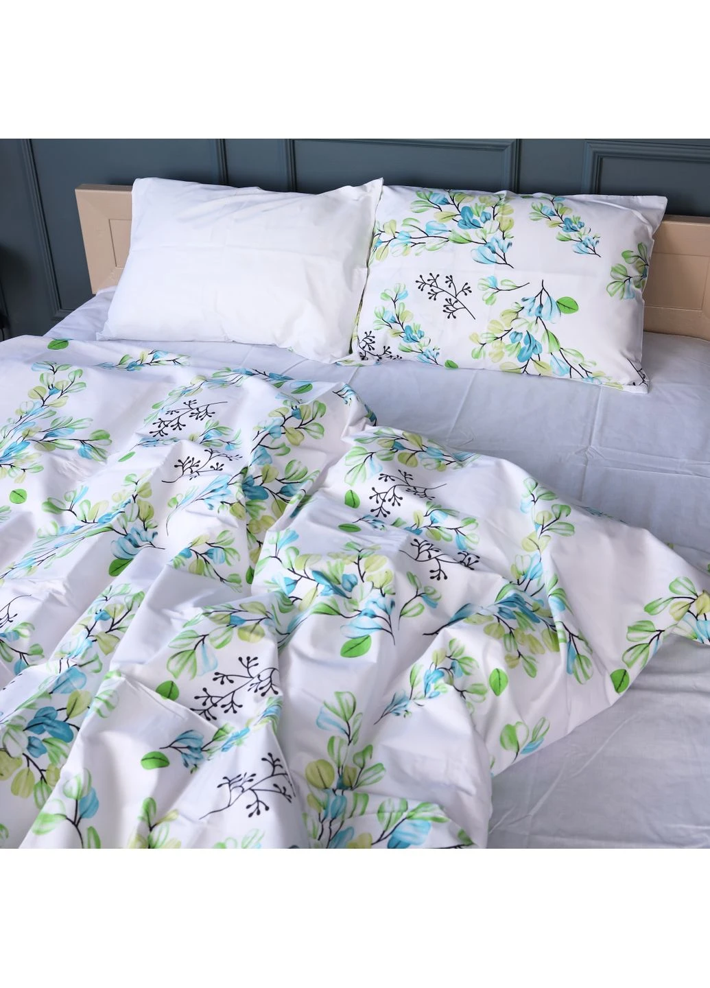 Комплект постельного белья Бязь 17-0707 Spring Branches Mirson (399186309)
