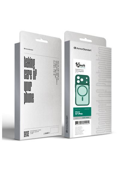 Чехол для мобильного телефона (ARM87491) ArmorStandart Lush MagCase Apple iPhone 17 Pro Dark Green (366070158)