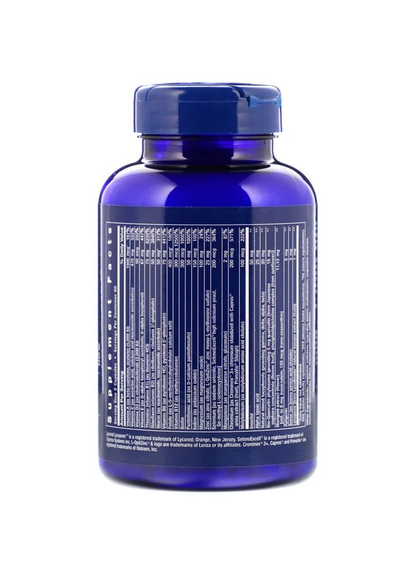 Мультивітаміни Двічі в День, Two-Per-Day,, 120 капсул Life Extension (326055327)