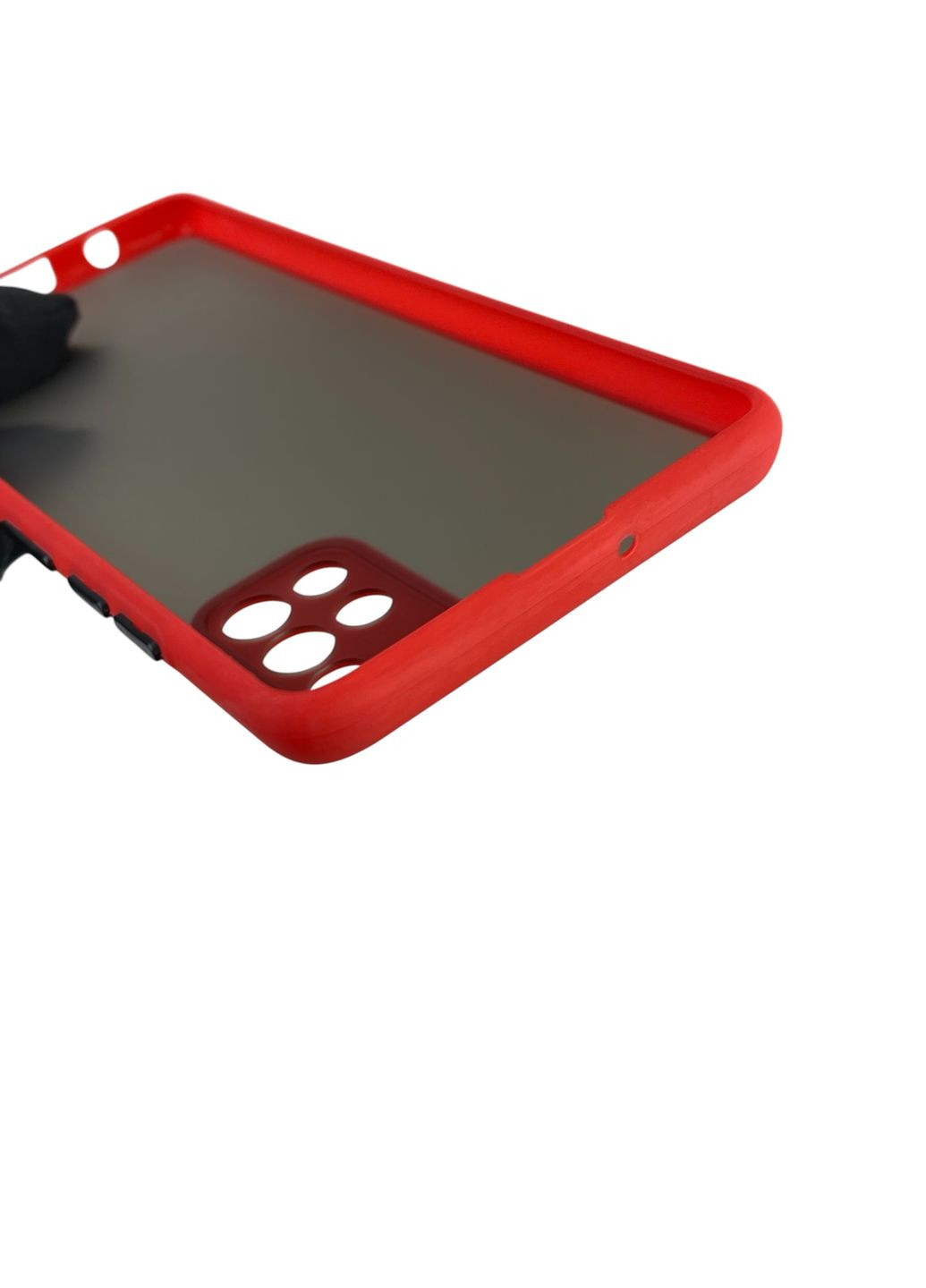 Чехол для телефона Galaxy A51 (SM-A515F) с высокими бортами с защитой камеры на самсунг а51 красный Samsung (366233797)