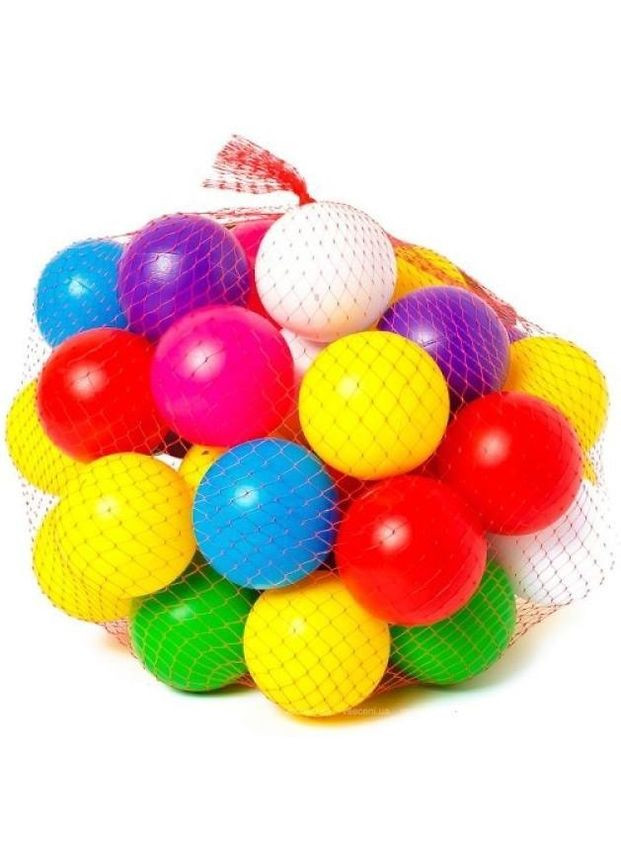 Шарики для сухого бассейна 09121, 60 мм No Brand (330605116)