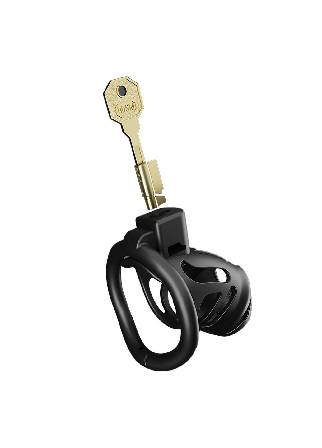 Клетка для пениса SEVANDA Plastic Penis Chastity Cage – Black Lockink (305589951)