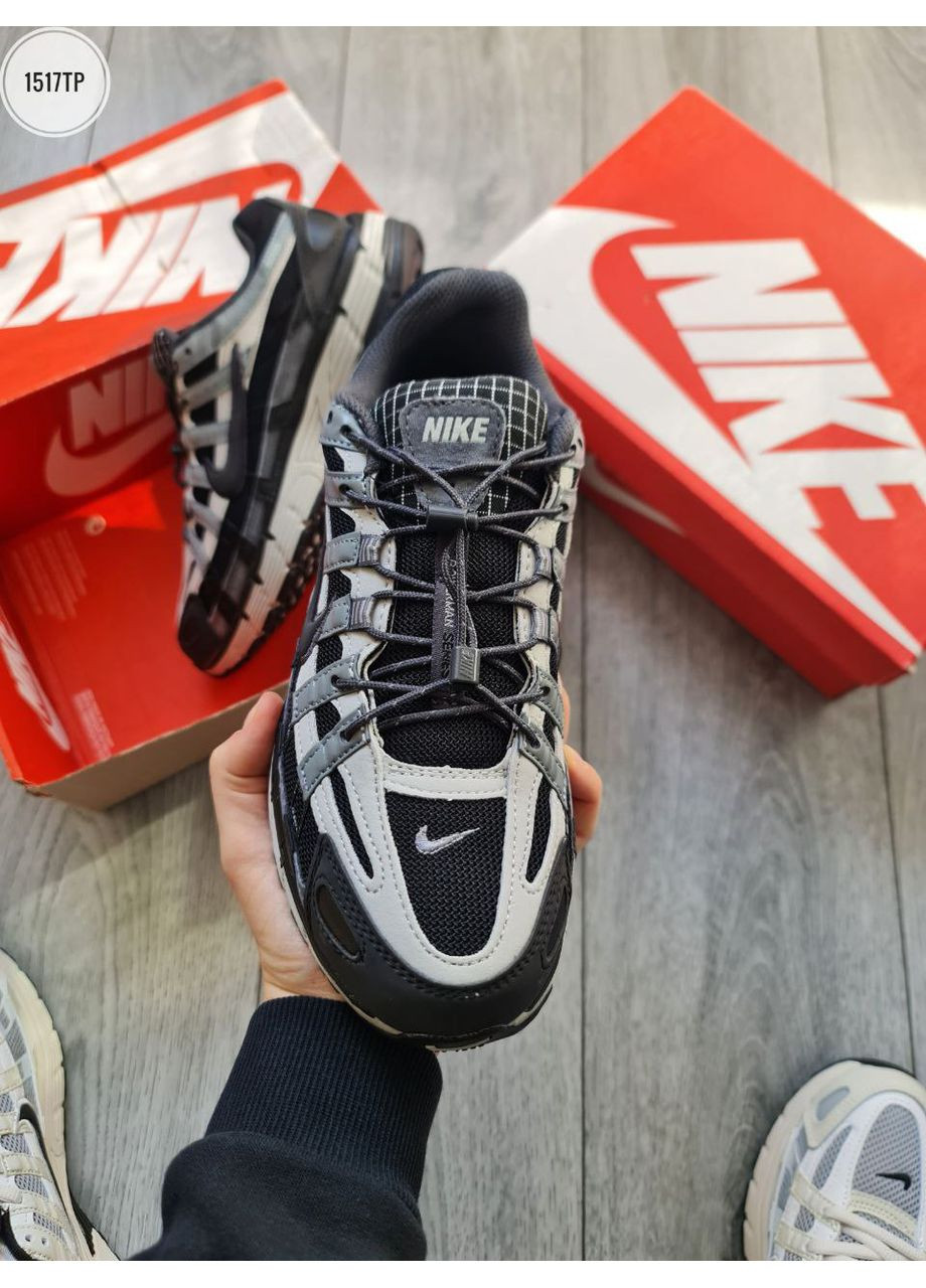 Сірі Осінні кросівки чоловічі nike p-6000 anthracite smoke grey найк п-6000 No Brand