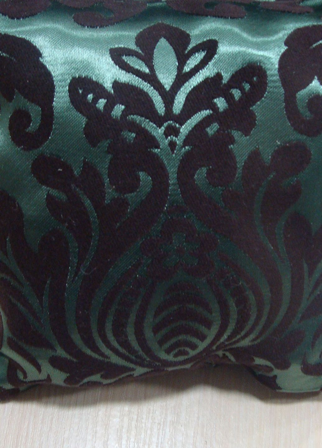 Комплект декоративных подушек 30х30см 2шт 28х15см 1шт 20х20см 1шт 22х38см 2шт бирюзовые с черным (п_0419) Firanka Damask (311281335)