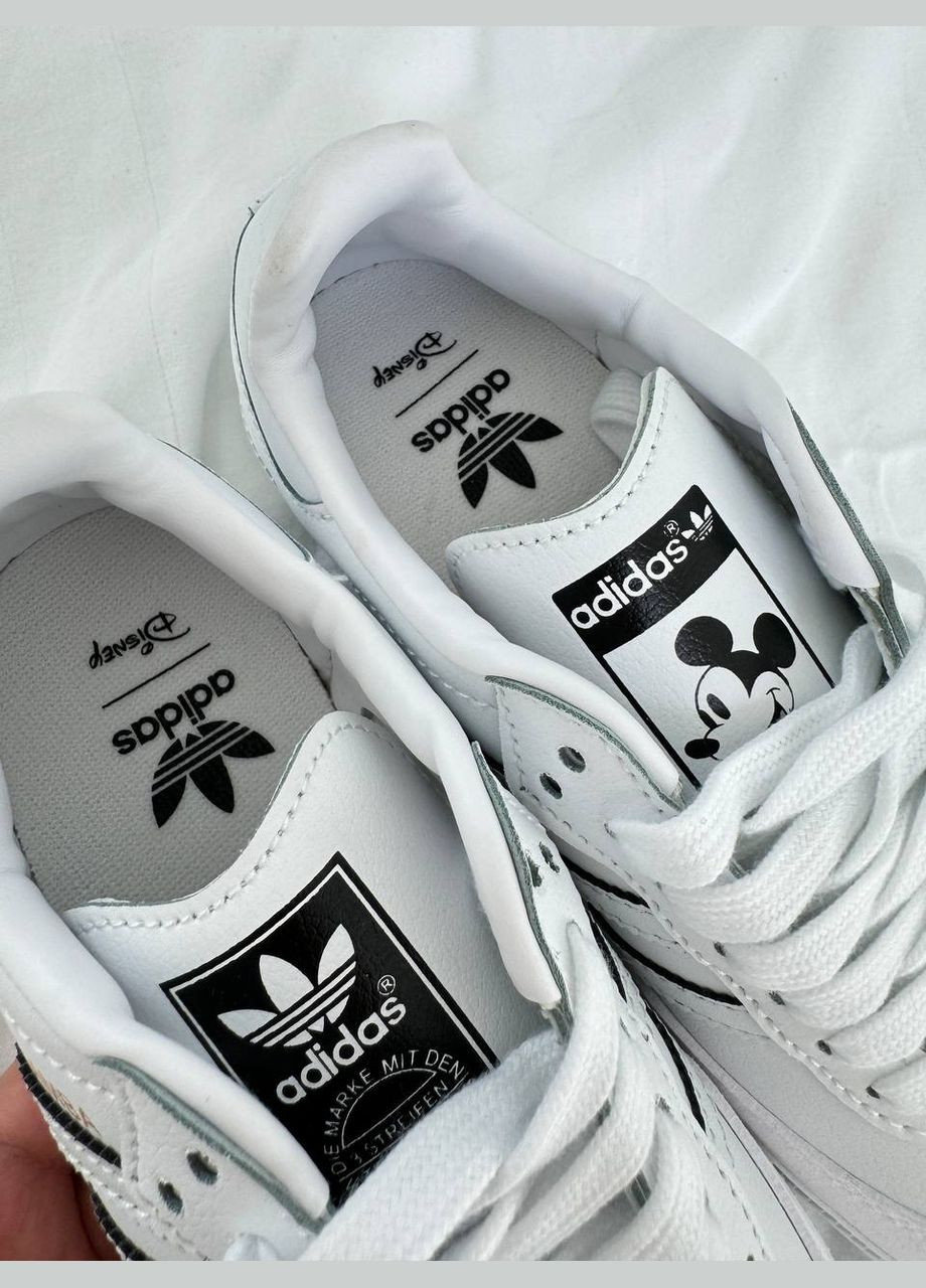 Белые всесезонные кроссовки Vakko Adidas Samba Disney