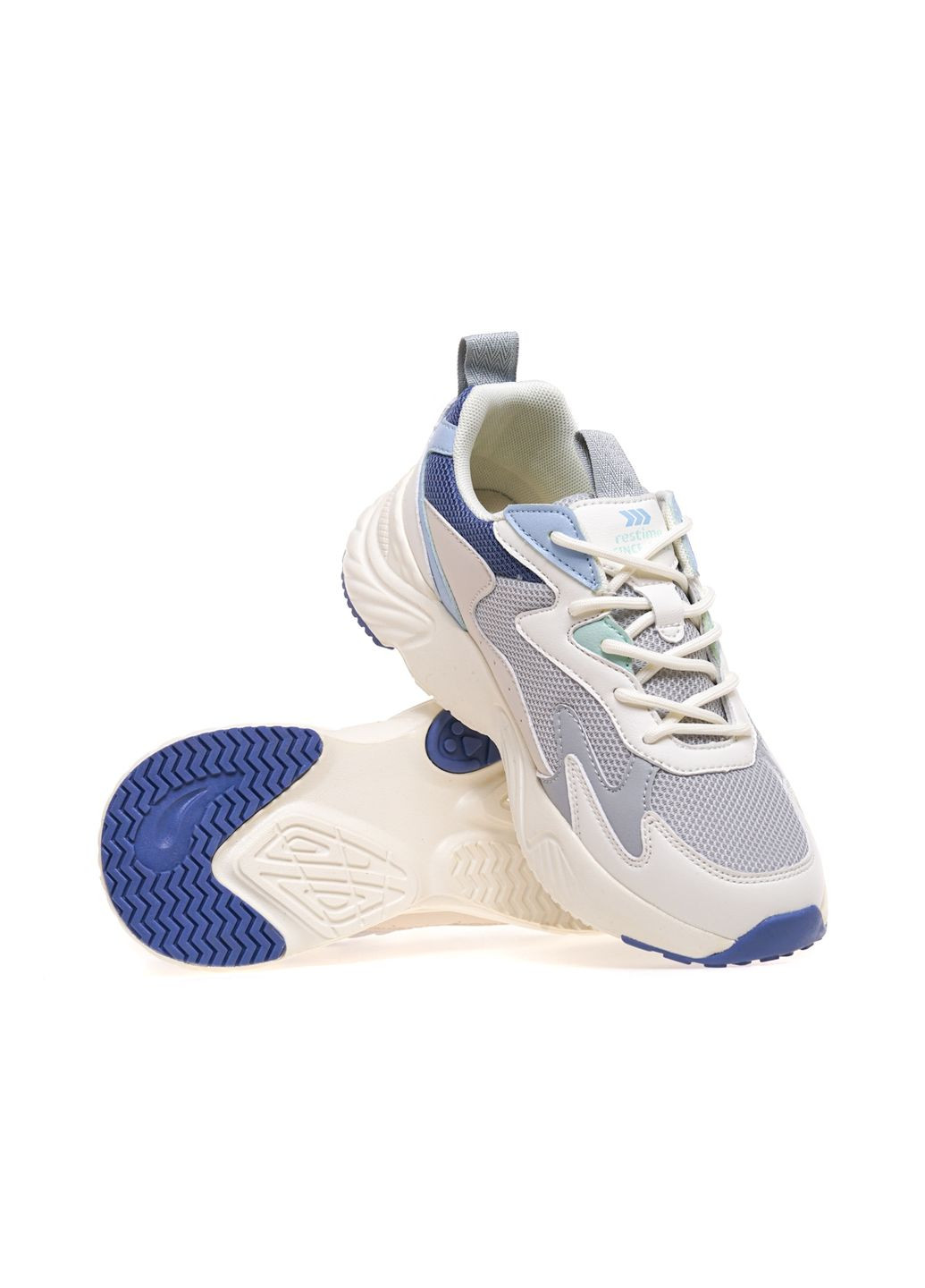 Кроссовки AWL24004/GREY Restime бежевые лето (295289407)