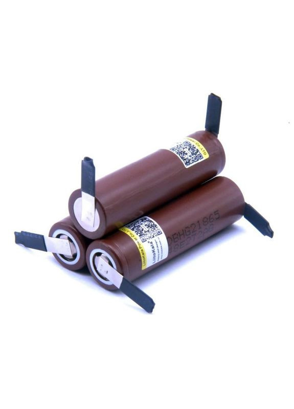 Аккумуляторы 18650 HG2 3000mAh 3.7V 20А под пайку LG (335834865)