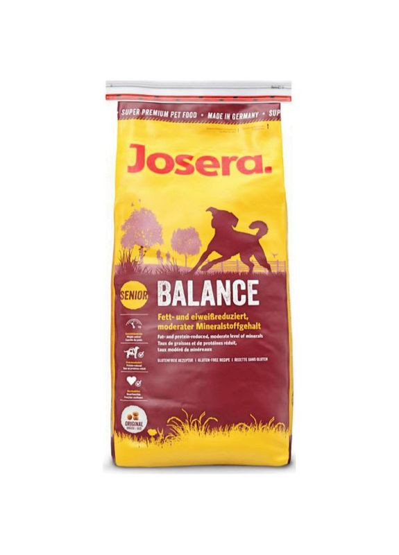 Balance Senior супер-преміум сухий корм з птицею для старіючих і малоактивних собак, 12.5 кг Josera (280901372)