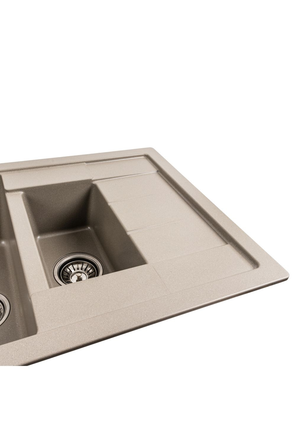 Гранітна мийка для кухні 7850W TOSKANA матовий Титан Platinum (269793751)