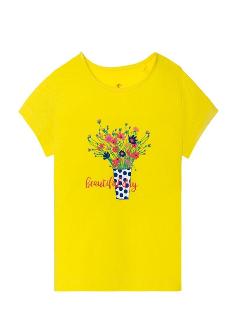 Жовта демісезонна футболка Lupilu