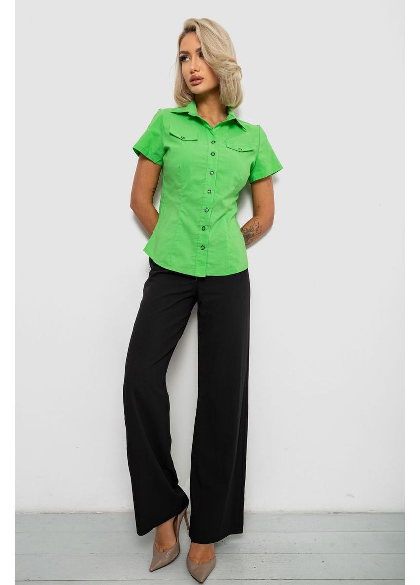 Салатовая кэжуал рубашка Ager