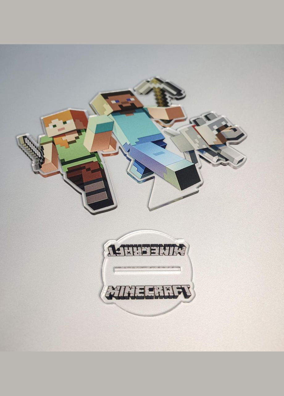 Акриловая коллекционная фигурка Minecraft Майнкрафт 15 см No Brand (339618598)