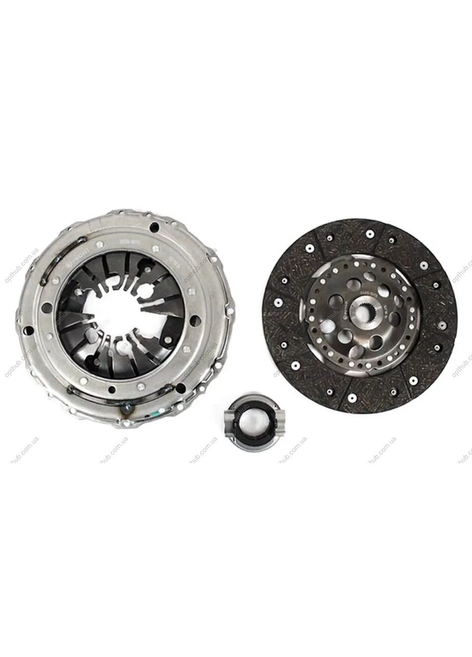 Комплект сцепления К-Т СЦЕПЛ. (КОРЗ./ДИСК/ПОДШ.) VW/AUDI/SKODA/SEAT 95-10 (1.9TDI) 2525-1075 PROfit (368521151)