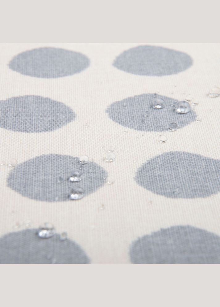 Тканина декоративна Прем'єр із водовідштовхувальним просоченням V-05 Горошок молоко IDEIA (302395780)