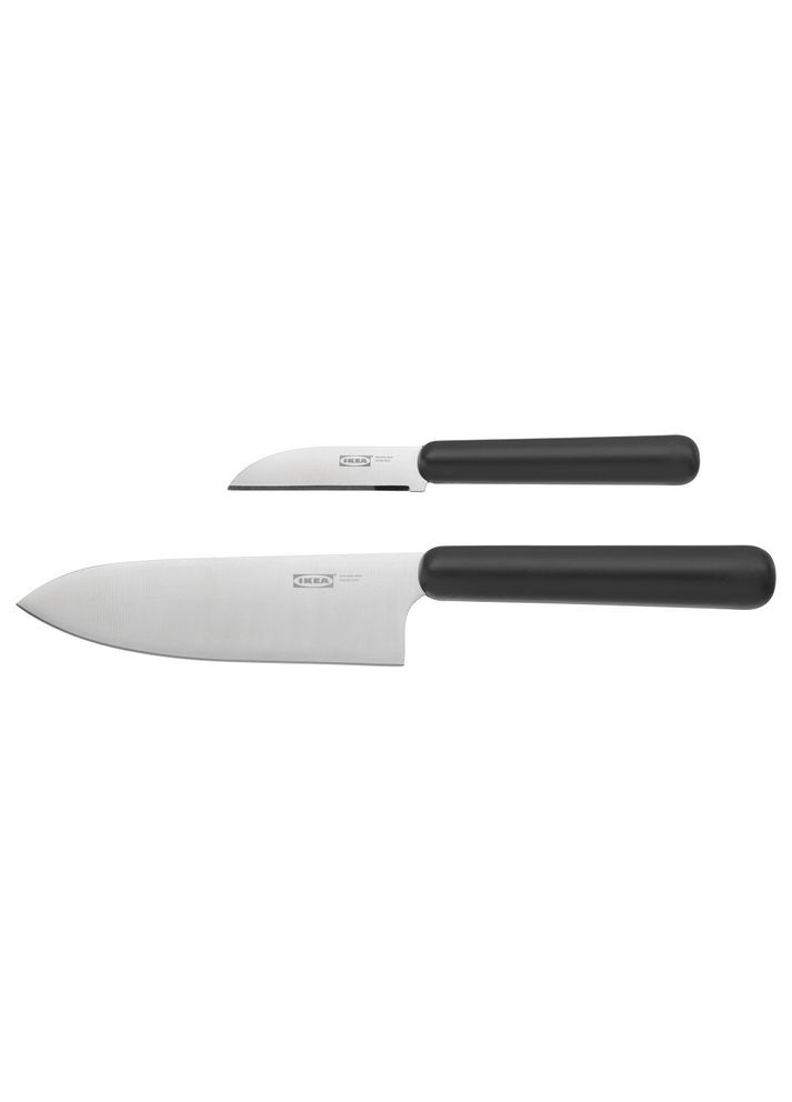 Набір ножів Ö 2 шт сірий IKEA (273482751)
