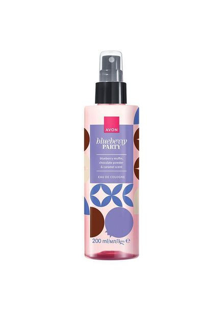 Мист для тела EDC Blueberry Party, 200 мл (494693329) Avon (358901426)