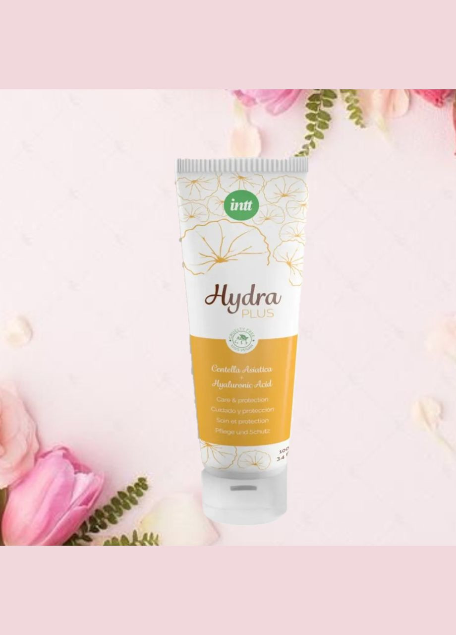 Лубрикант із гіалуроновою кислотою на водній основі "Hydra Plus" 100 мл Intt (297365466)