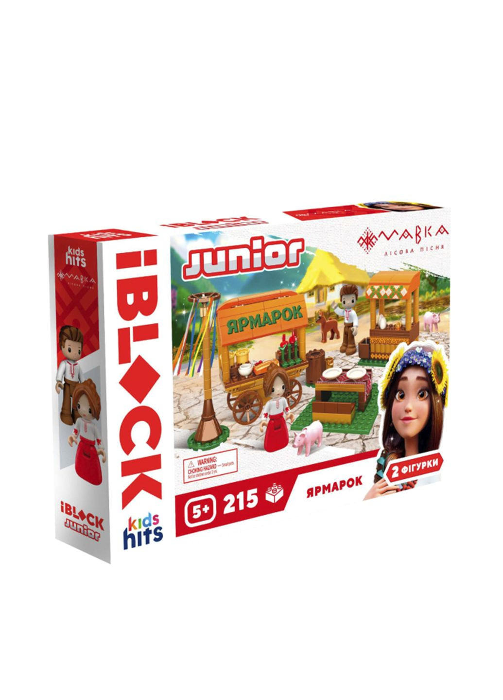 Конструктор Junior Mavka Ярмарок колір різнокольоровий ЦБ-00261546 Iblock (303189397)