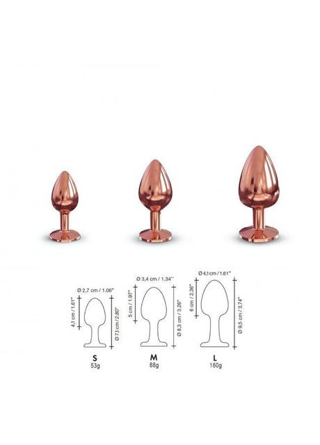 Анальна пробка - DIAMOND PLUG SO5534 Dorcel (303901746)