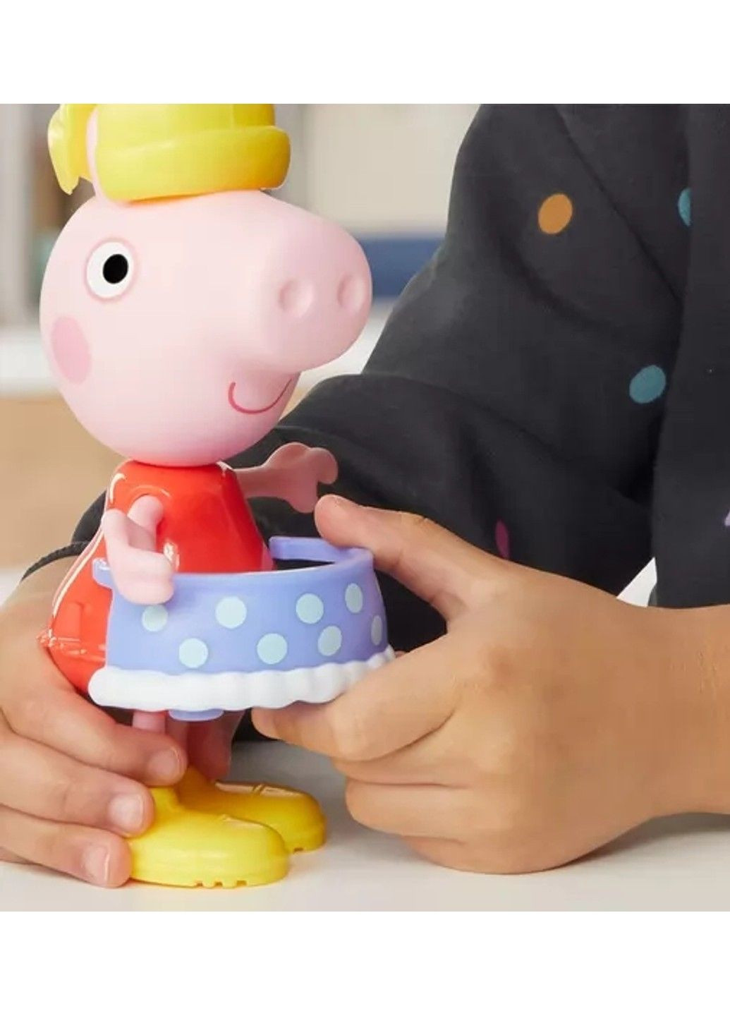 Ігровий набір PEPPA FIGURINES серії "Модна пригода" - ОДЯГНИ ПЕППУ Peppa Pig (324109934)