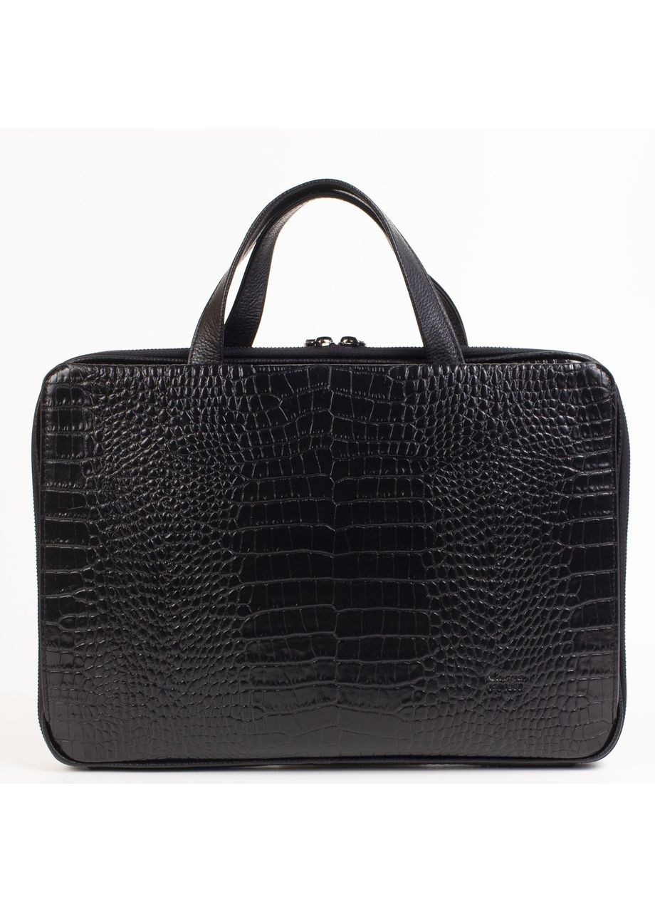 Мужская кожаная деловая сумка портфель 0873-53 "под крокодил" Karya (367735248)