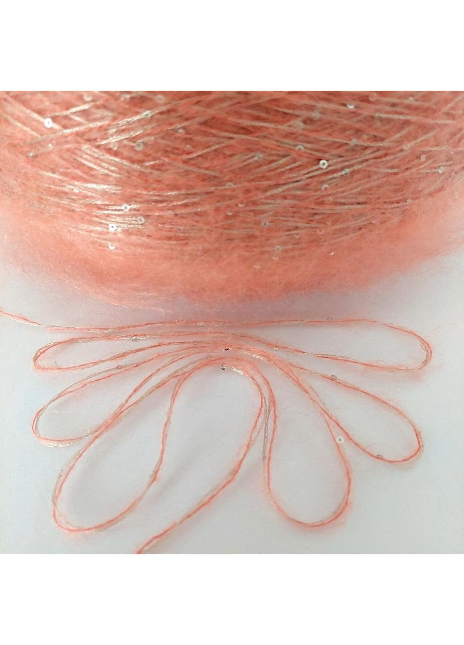 Пряжа Кид-мохер с паеткой Lagopolane Kid Pai No Brand (360983966)