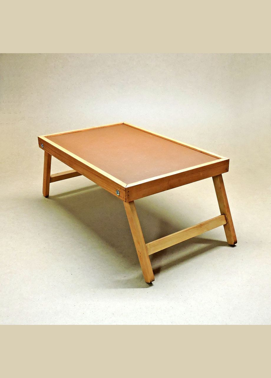 Столик-поднос для завтрака из дерева Мериленд шафран (СТП-000206) No Brand (327869627)