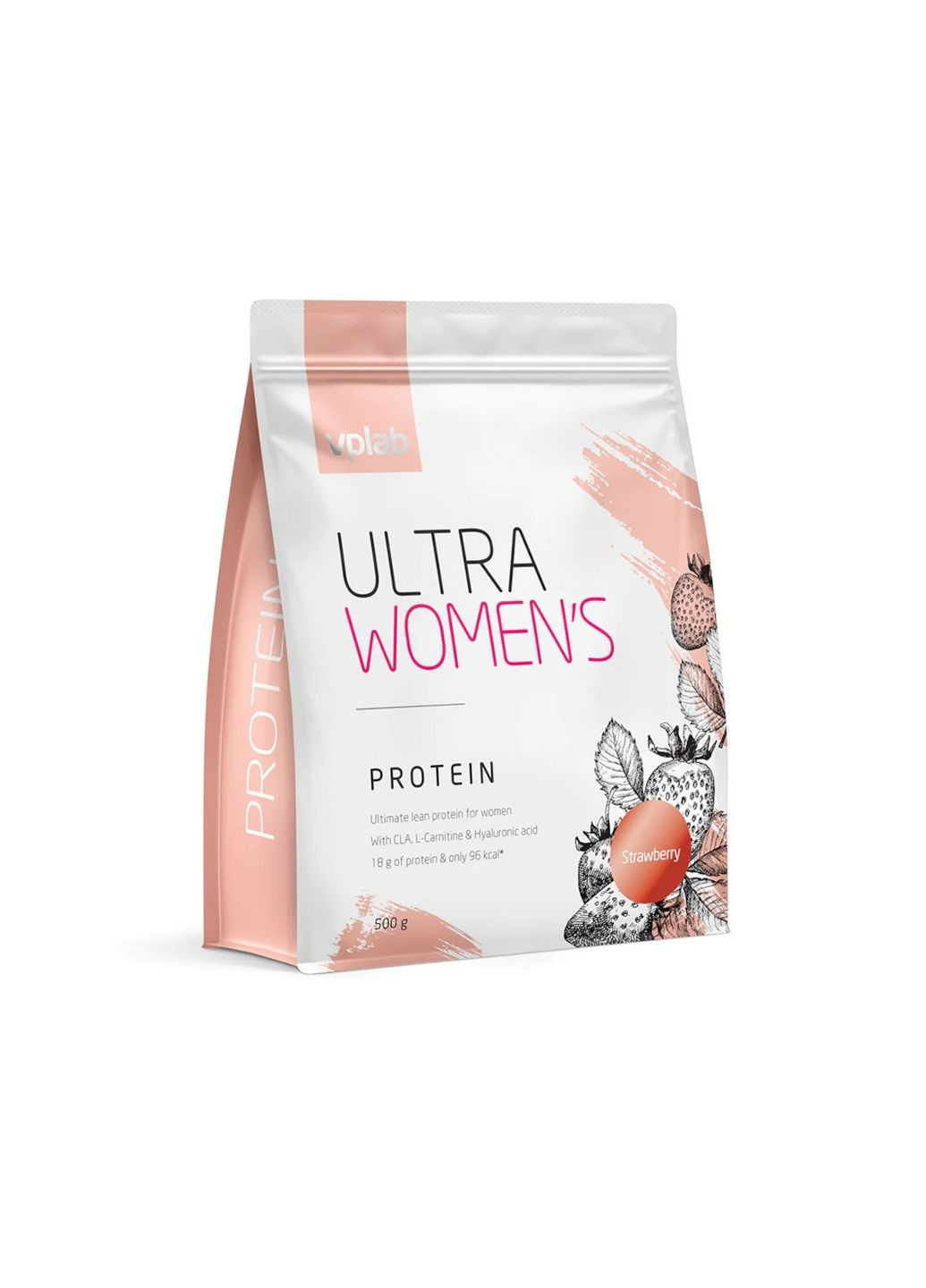 Протеин Ultra Women's Protein, 500 грамм Клубника VPLab Nutrition (293338816)