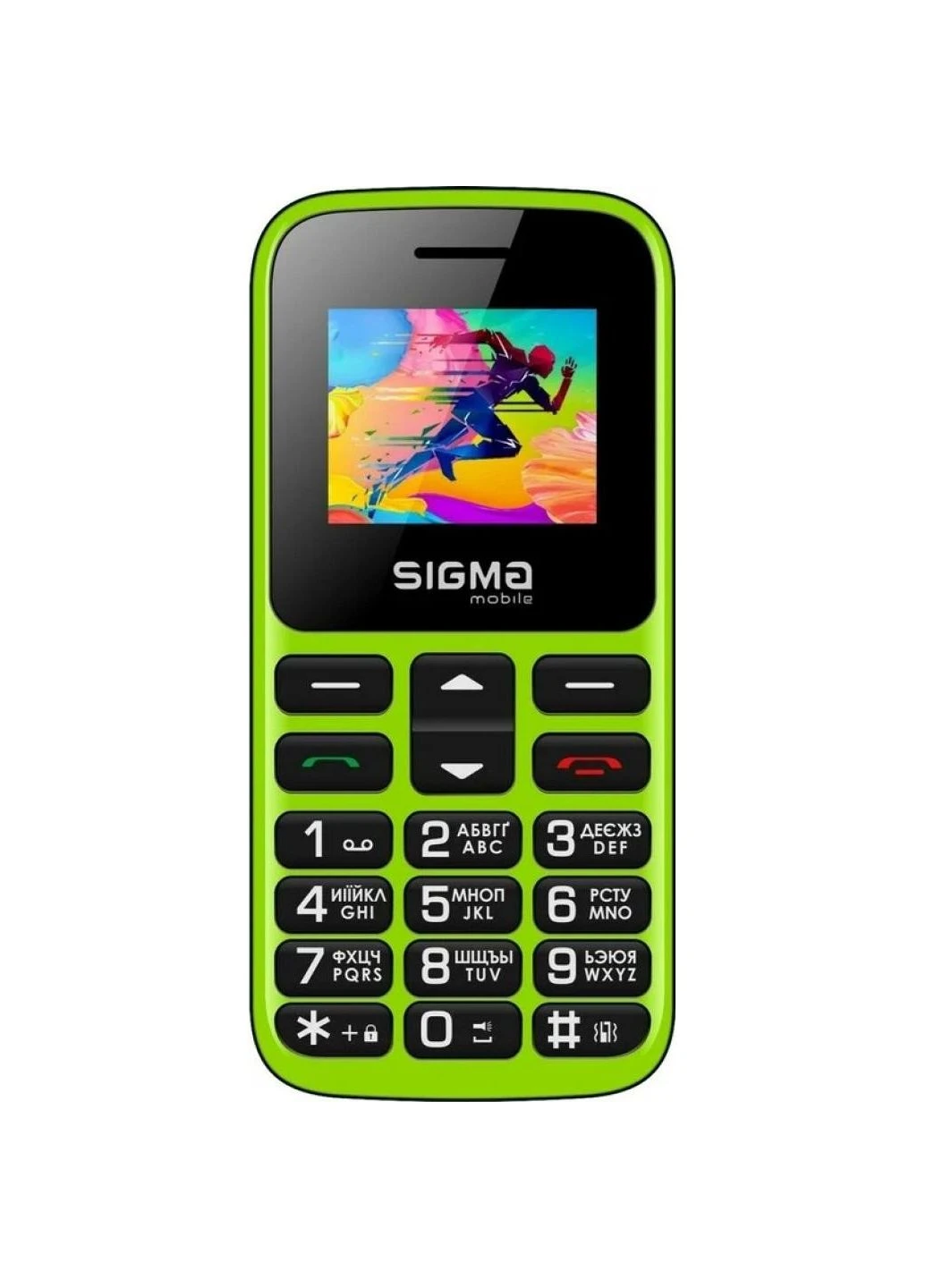 Мобильный телефон (ek20641) Sigma Comfort 50 HIT2020 Green (391677042)