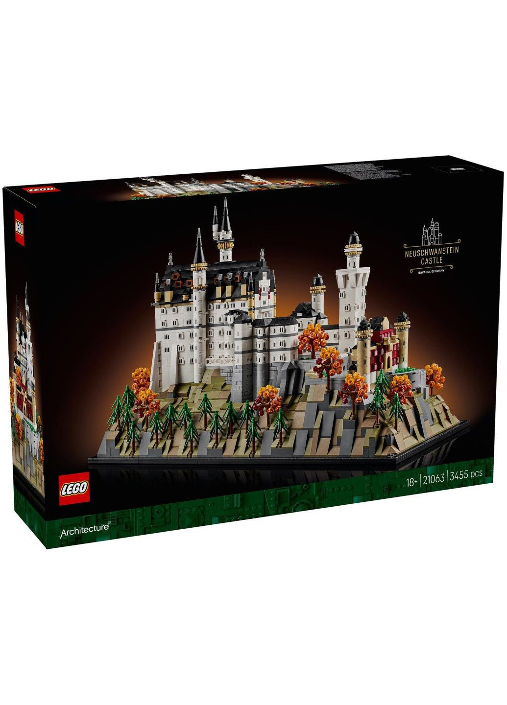 Конструктор Architecture Замок Нойшванштайн (ek28777) Lego Architecture Замок Нойшванштайн (394022287)