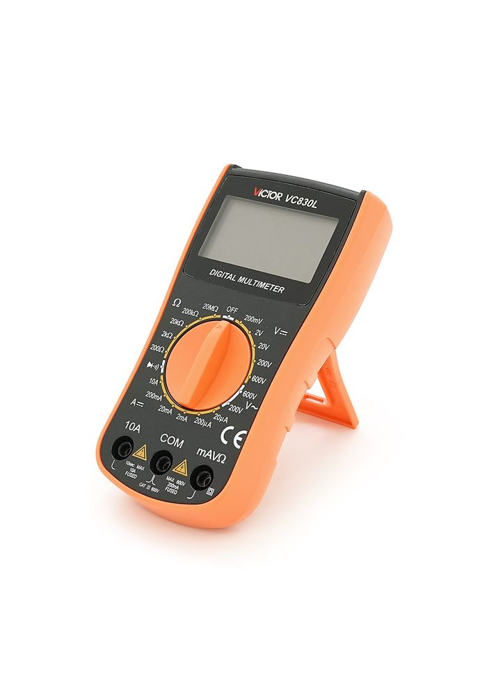 Мультиметр VC830L, вимірювання: V, A, R, Hz Victor (370616474)