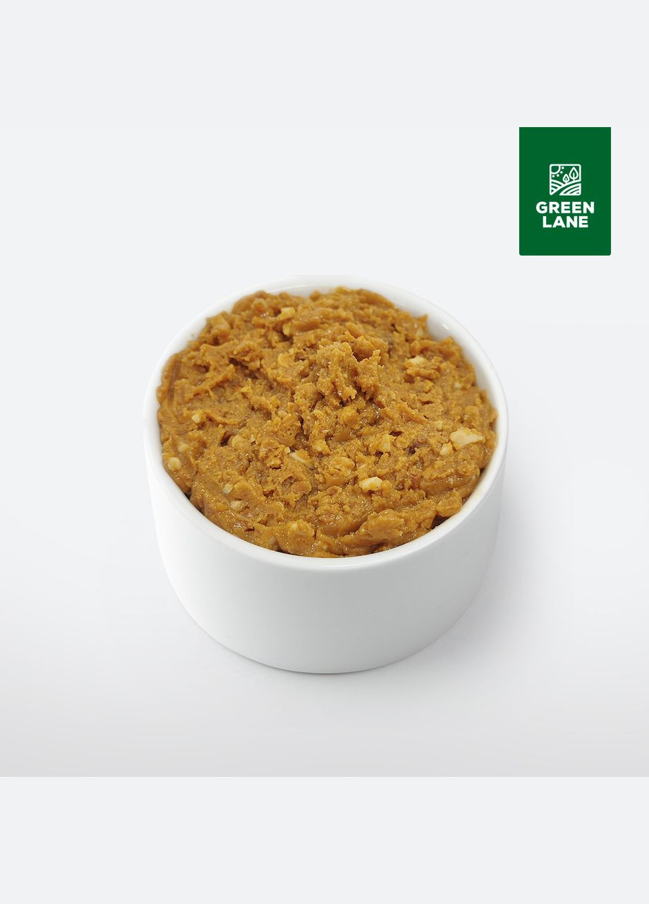 Арахисовая паста кранч с мёдом и острым перцем 1000 г., натуральная, без добавленного сахара HOT HONEY CRUNCH GREEN LANE (315351263)