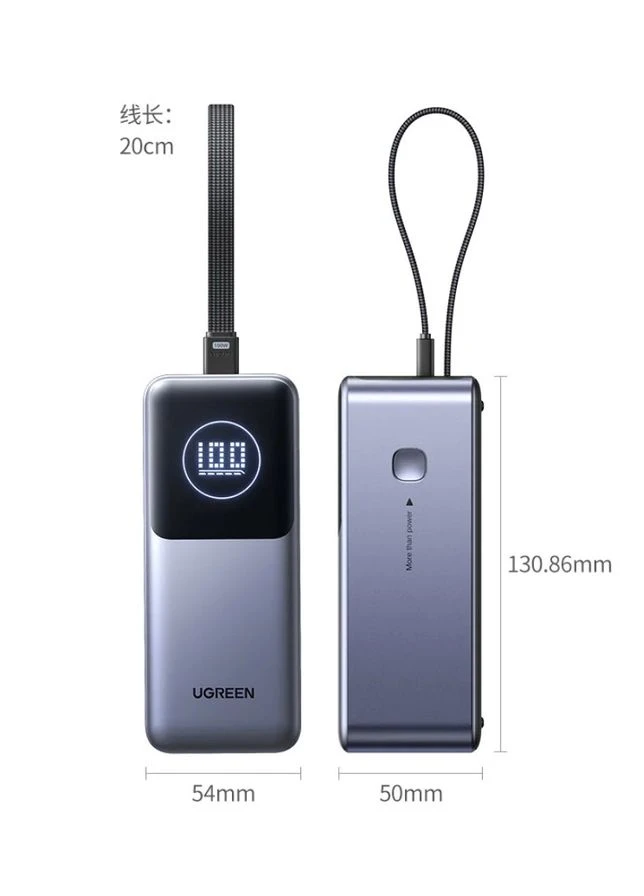 Повербанк Nexode 130W 20000mAh PB723 Powerbank Ugreen (352168095)