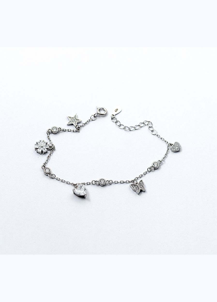 Женский браслет с подвесками 9393 SE. Maxi Silver (341539722)