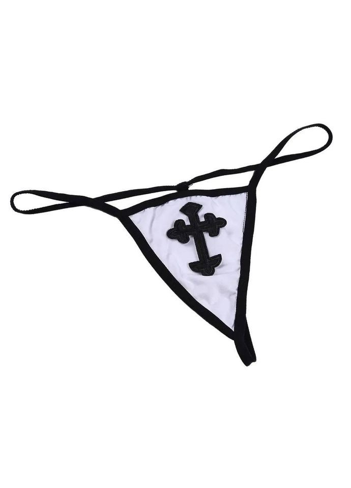 Соблазнительный эротический костюм 'Сладострастная монахиня' S, черный K000203 No Brand (366888103)