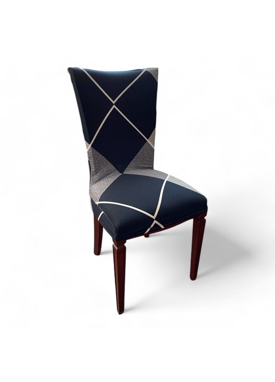 Чехол для стула универсальный трикотажный (83174) Love You (334714149)