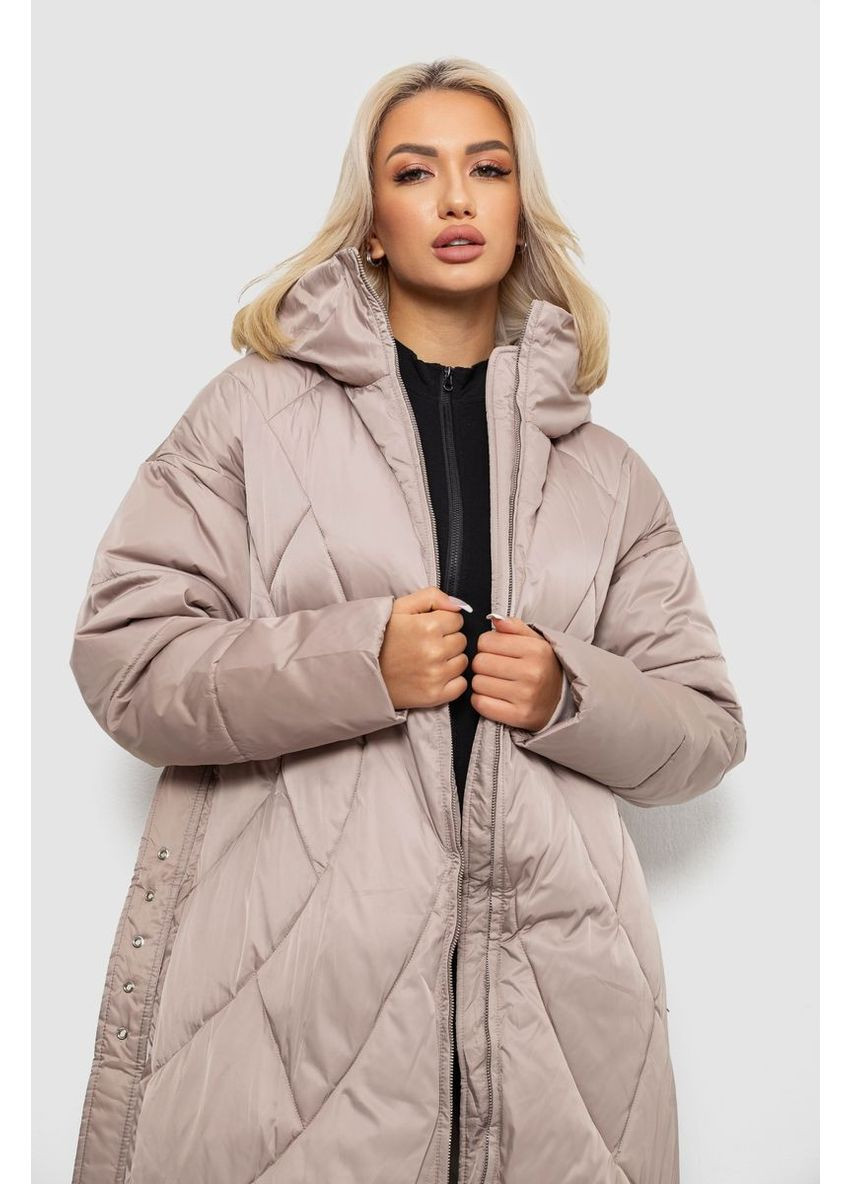 Бежевая куртка женская зимняя,, 244r5618 Ager