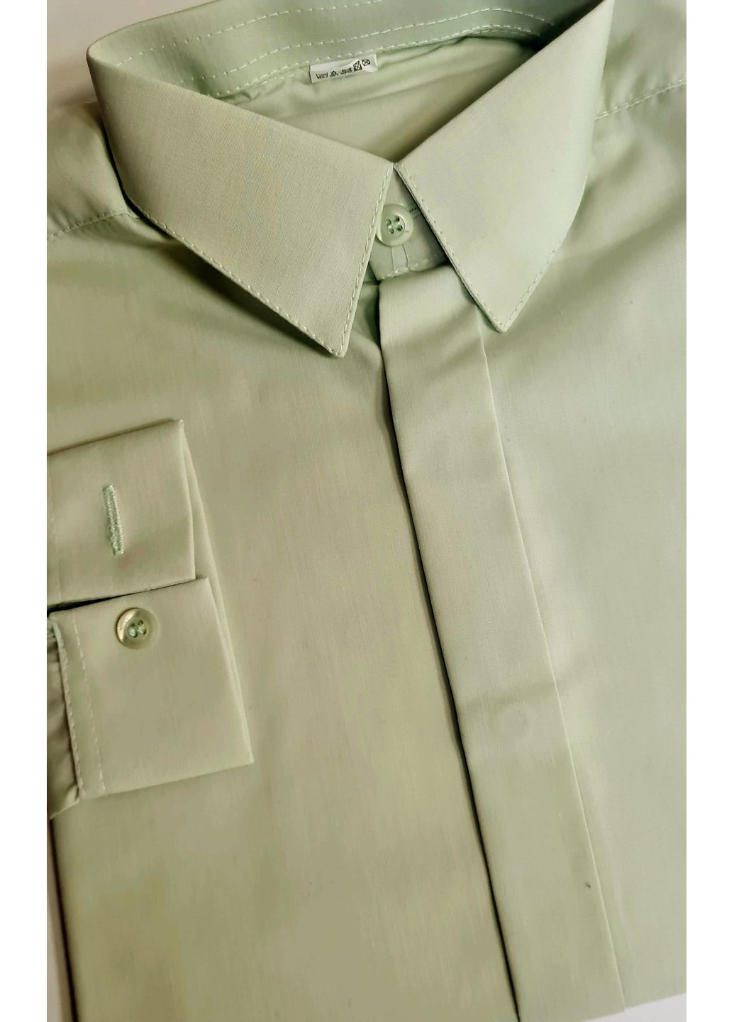 Светло-зеленая праздничный рубашка Jankes