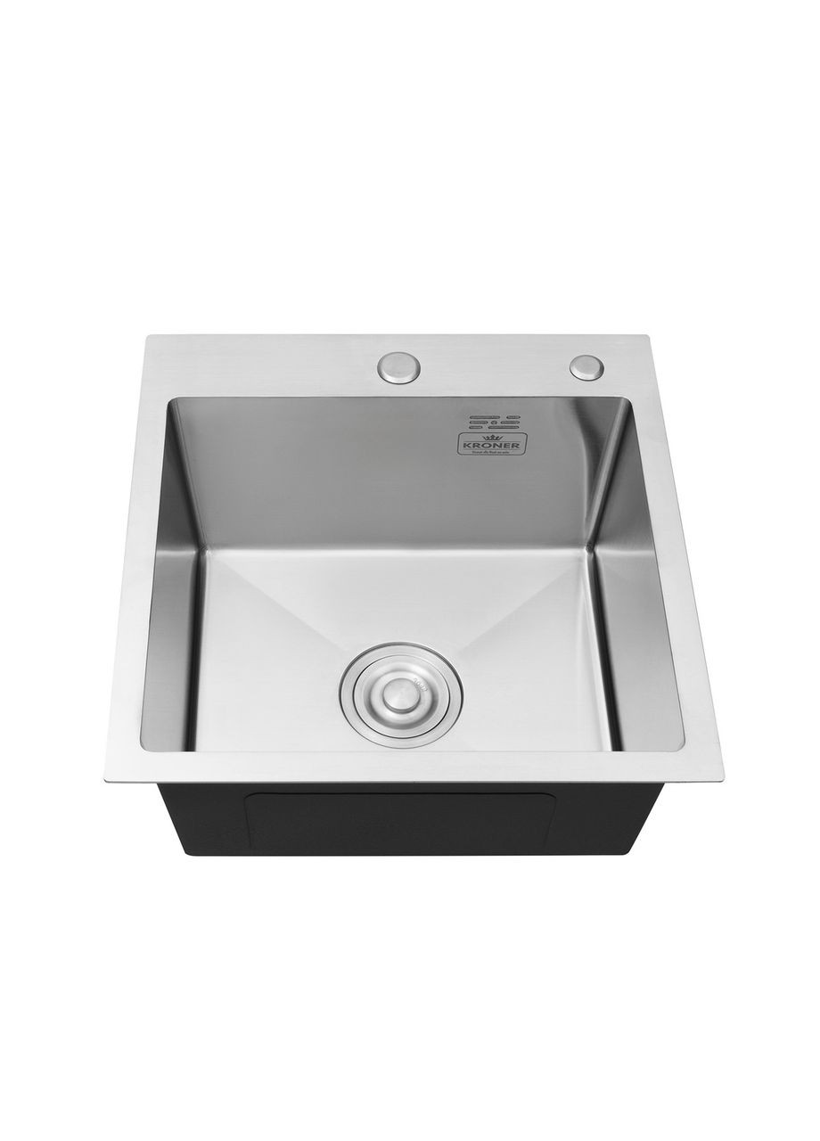 Кухонная мойка KRP Geburstet - 4545HM (3.0/1.0 мм) Kroner (368581413)