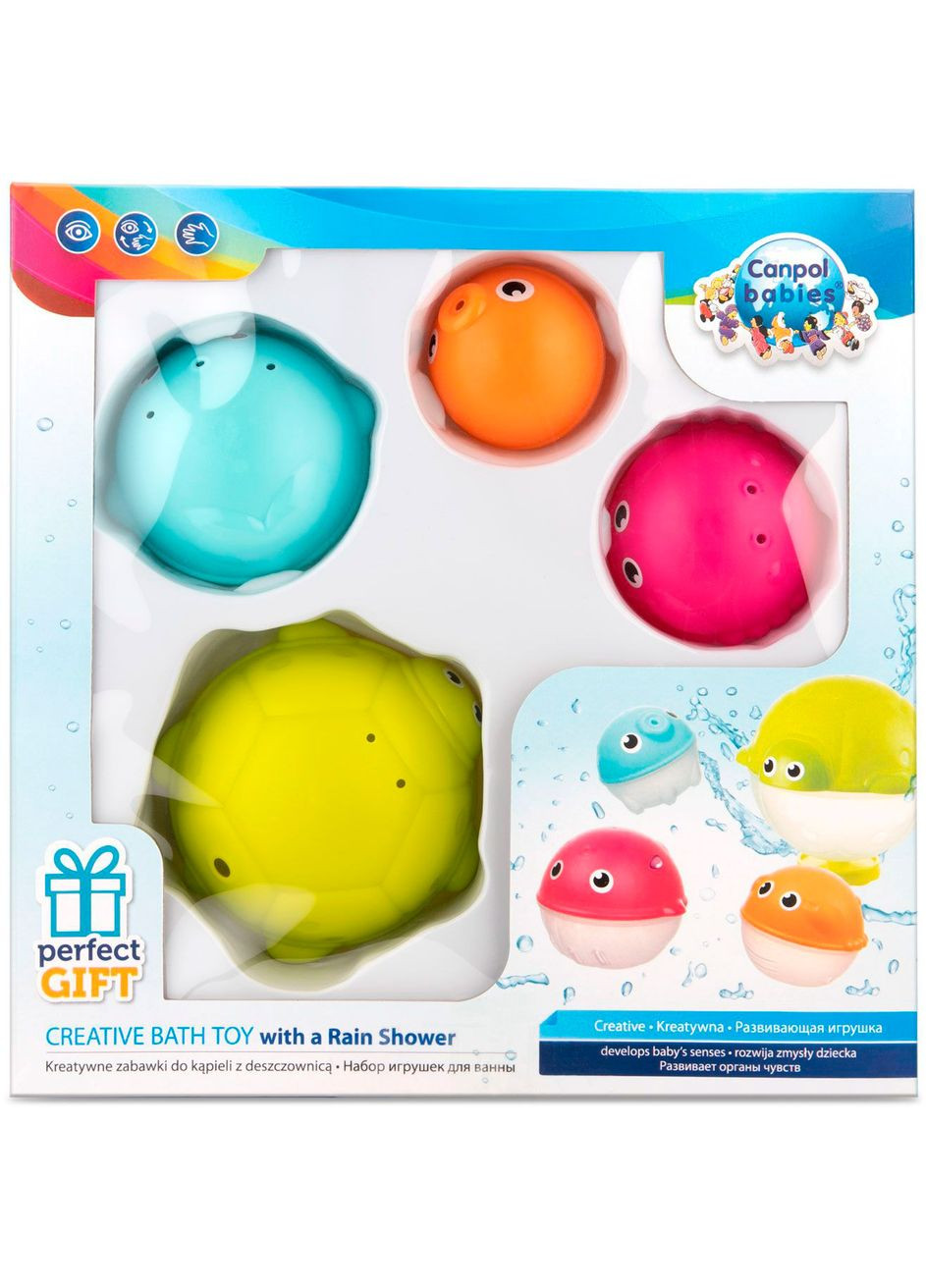 Іграшки розвиваючі для купання, 4 шт. () Canpol Babies 79/106 (328399204)