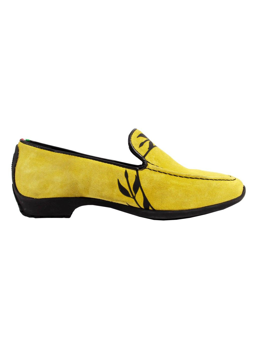 Желтые туфли унисекс rossimoda No Brand