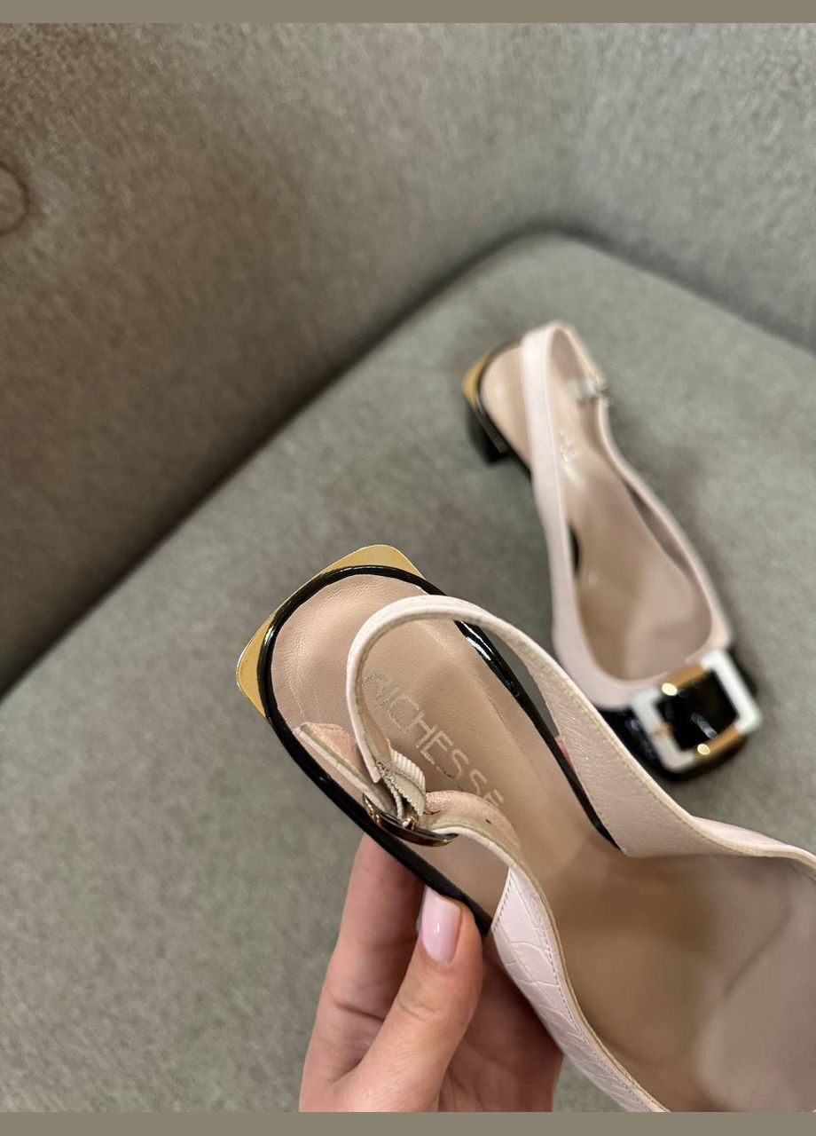 Richesse Туфлі бежевий з натуральна шкіра, україна — (337503851)