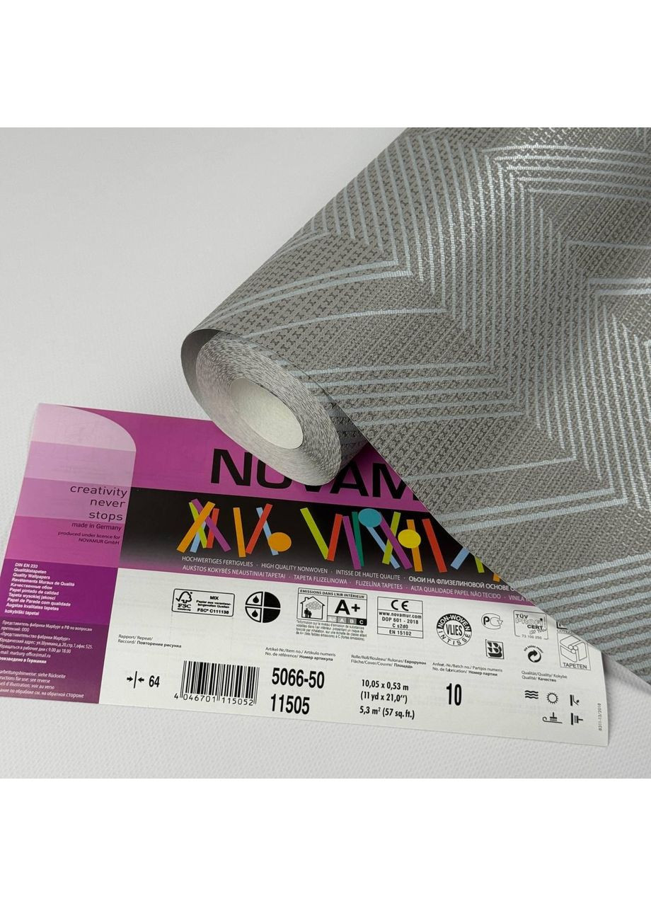 Шпалери вінілові на флізеліновій основі 11505 (0.53), рулон 10 м MARBURG (371775983)