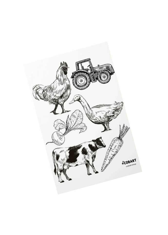 Дитячий стікерпак Village СS-VS-006 прозорі Cobart (337500058)