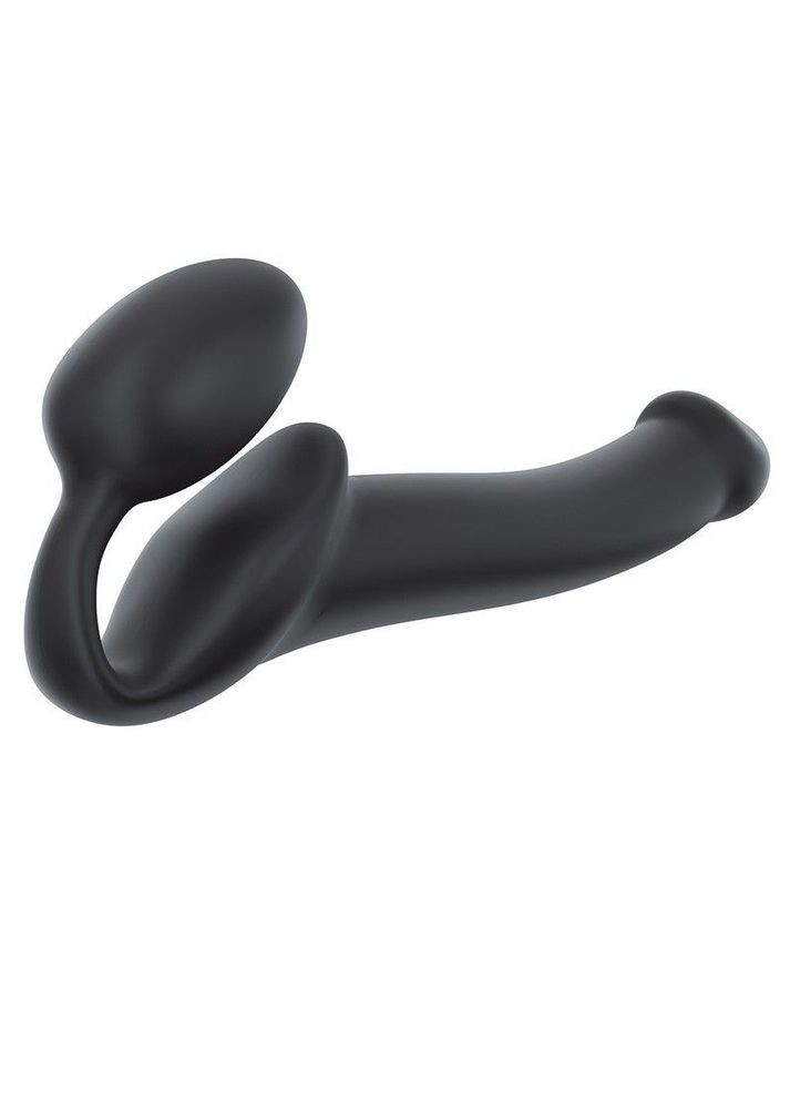 Безремінний страпон Black M, повністю регульований, діаметр 3,3 см Strap-On-Me (369949806)