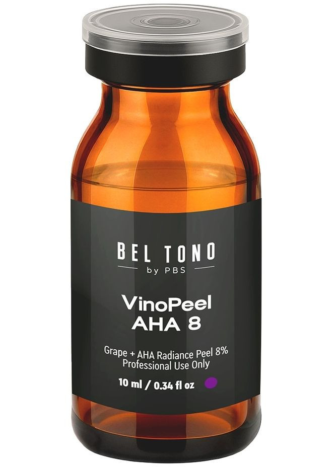 Винний пілінг 8% рН3.1 для обличчя VinoPeel AHA 8 Peel 10ml (1491910-37384375) Bel Tono (368642209)