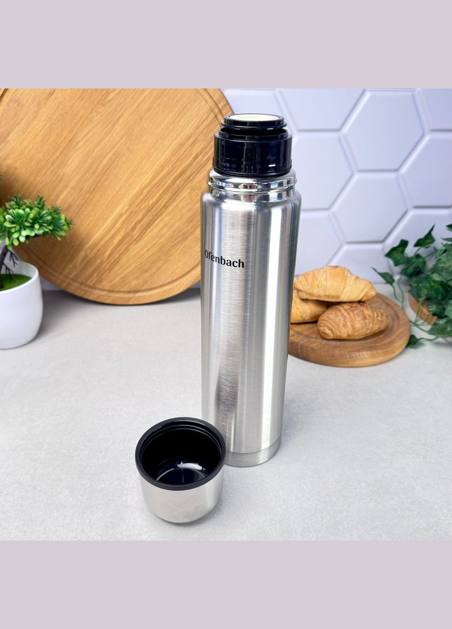 Термос металевий питний вакуумний 750 мл Ofenbach (315932843)