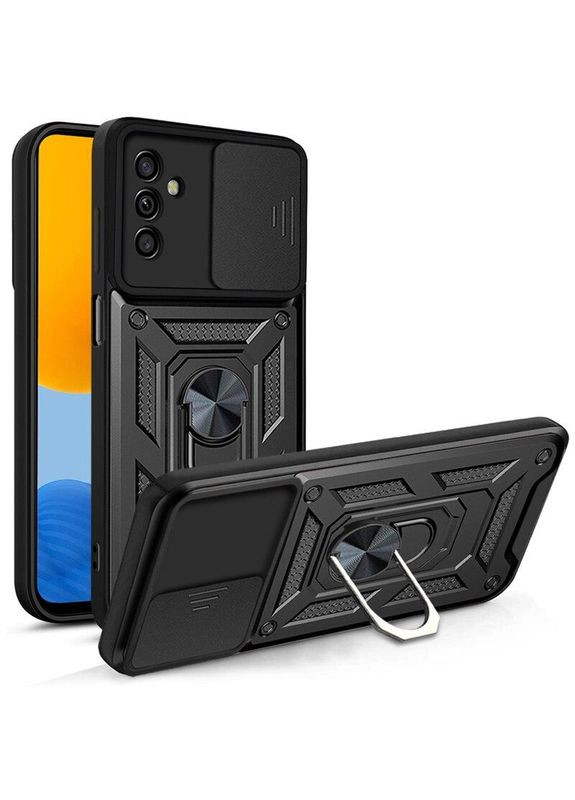 Чохол для samsung a36 5g протиударний зі шторкою для камери та кільцем підставкою на самсунг а36 No Brand (324834176)