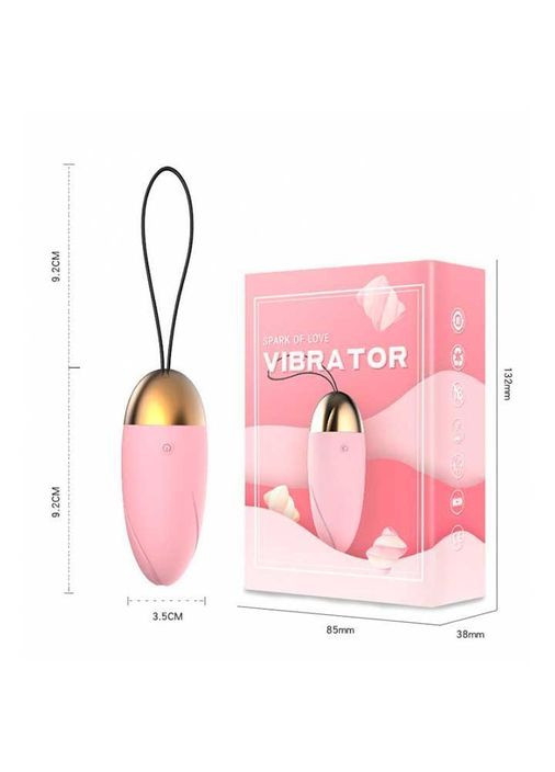 Яскраве віброяйце 10 режимів вібрації — Вібратори No Brand (369152887)