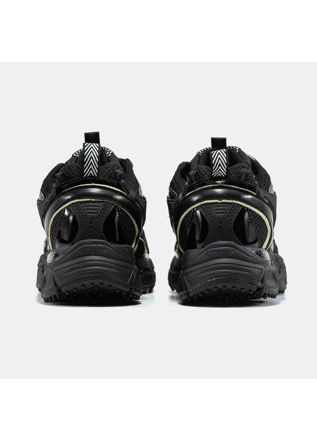 Черные демисезонные кроссовки мужские и женские off-white be right back black | офф-вайт райт бек черные No Brand